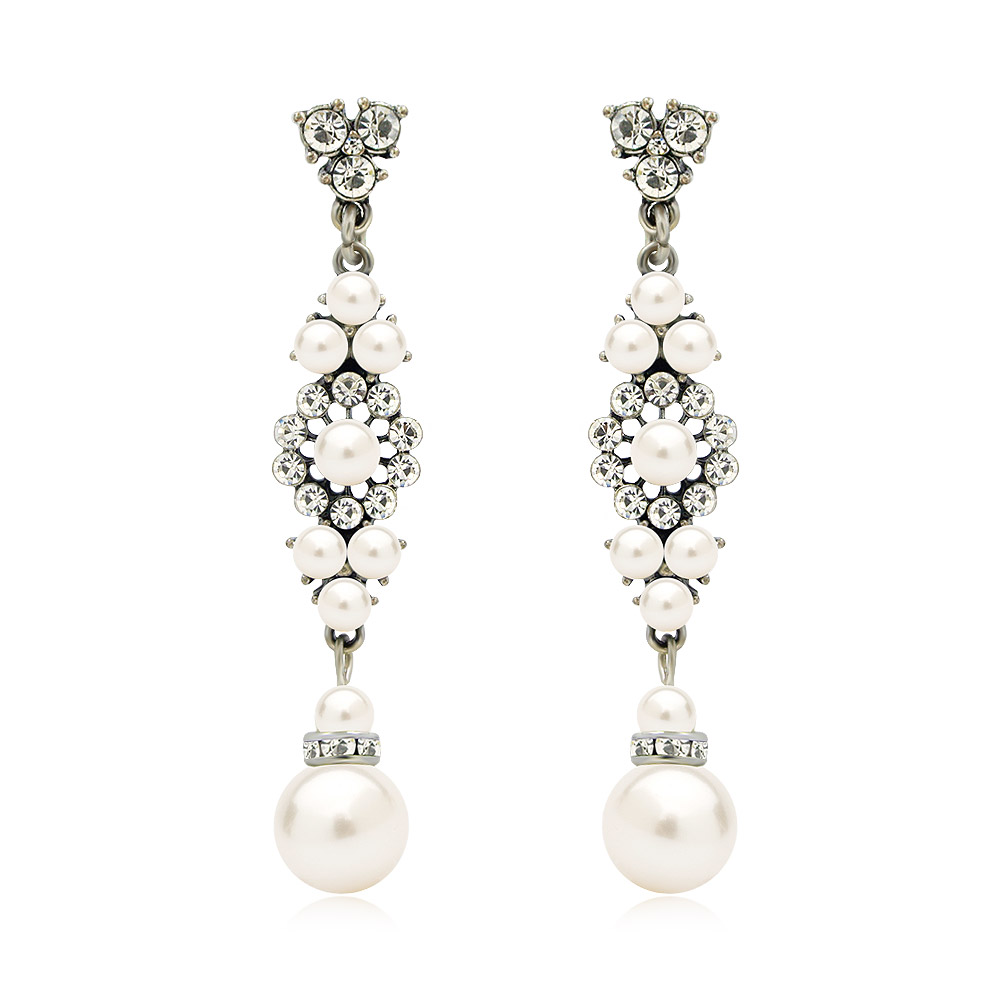 Old Hollywood Bridal Earrings